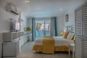 TV a/nebo společenská místnost v ubytování Costarena Beach Hotel