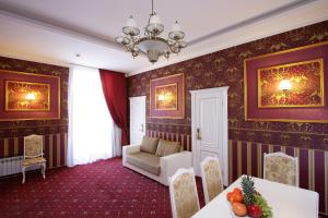 Posezení v ubytování Hotel Litera