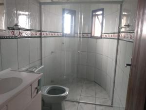 Koupelna v ubytování Apartamentos de Verão