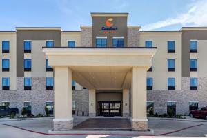 a rendering of the front of a hotel at Comfort Suites San Antonio Ft Sam Houston-SAMMC Area in San Antonio