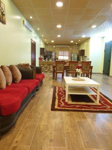 Restavracija oz. druge možnosti za prehrano v nastanitvi استراحة البيت الريفي