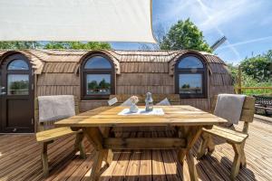 Fotografie z fotogalerie ubytování Lieblingsplatz Parey - schwimmendes Iglu v destinaci Parey