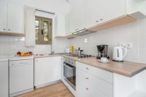 Kuchyň nebo kuchyňský kout v ubytování Kosyforema Villas
