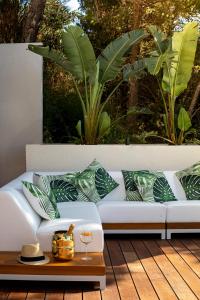 Posedenie v ubytovaní Villa T Dubrovnik - Wellness and Spa Luxury Villa with spectacular Old Town view