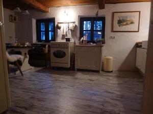 Posezení v ubytování Heuholzmühle Privatzimmer