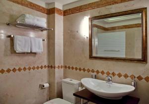 Koupelna v ubytování Antica Dimora Suites