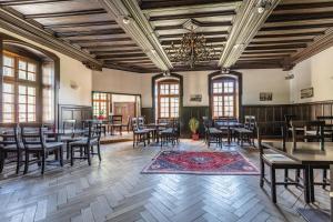 Posezení v ubytování Naturhotel Schloss Kassegg