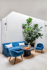 Hotel Bodega Tio Pepe的休息区