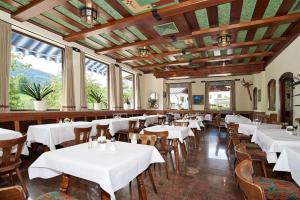 מסעדה או מקום אחר לאכול בו ב-Alpen-Hotel Seimler