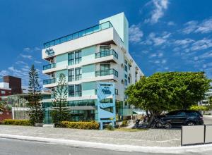 O edifício em que o hotel se localiza