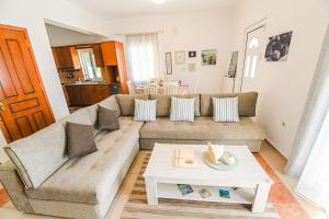 Posezení v ubytování Aloe Villa Chania Crete