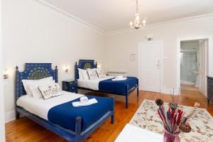 Кровать или кровати в номере Quinta Das Murtas