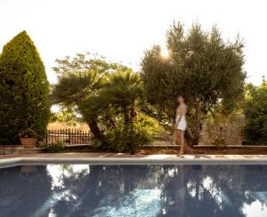 The swimming pool at or close to The Quintessential Cretan Villa