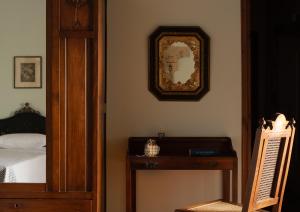 A bed or beds in a room at The Quintessential Cretan Villa