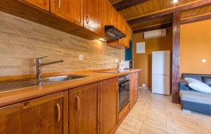Kuchyňa alebo kuchynka v ubytovaní Apartment Porat