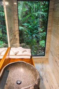 Koupelna v ubytování Daintree Wilderness Lodge
