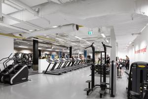 Fitness centrum a/nebo fitness zařízení v ubytování Bob W Telliskivi