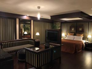 Letto o letti in una camera di Love Tree Motel