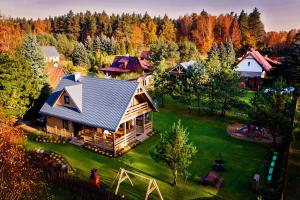 Ogród w obiekcie Winiec Family Houses