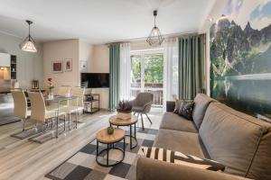 Posedenie v ubytovaní VIP Apartamenty Centrum Przy Równi