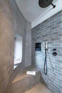 Koupelna v ubytování Apart Hotel Wasserturm