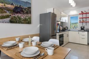 Kuhinja oz. manjša kuhinja v nastanitvi Apartament Biathlon