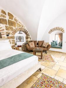Posezení v ubytování Flora Valley Boutique Hotel