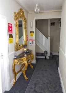 The lobby or reception area at Mallowview Bed and Breakfast 