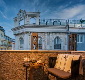 En balkong eller terrass på Hotel Amira Istanbul
