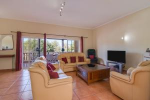 Χώρος καθιστικού στο Villa do Lago