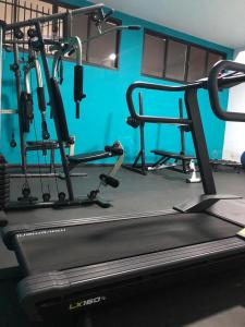 Fitness centrum a/nebo fitness zařízení v ubytování Hotel Brisa Rio