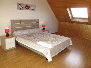Katil atau katil-katil dalam bilik di Holiday Home La Jolie Vague - BGY400 by Interhome