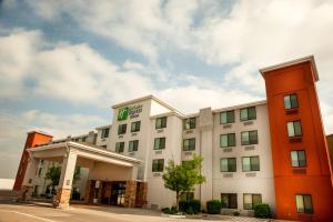 a rendering of the front of a hotel at Holiday Inn Express Hotel & Suites Norfolk by IHG in Norfolk