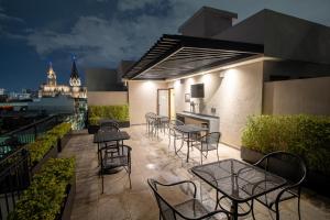 Balkón nebo terasa v ubytování Six Hotel Guadalajara Expiatorio