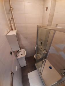 Koupelna v ubytování Ratuszowy49 + 6 fotografií