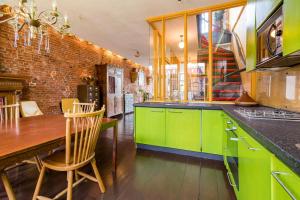 Η κουζίνα ή μικρή κουζίνα στο Hotspot Centrum Apartment