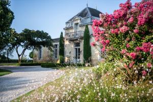 Zahrada ubytování Château Cordeillan-Bages