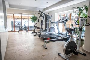 Posilňovňa alebo fitness centrum v ubytovaní Palma Suites