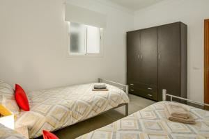 Katil atau katil-katil dalam bilik di 2a Francesca
