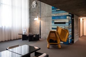 Posezení v ubytování DUPARC Contemporary Suites