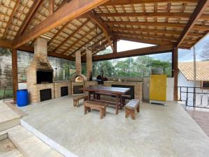 Balkón nebo terasa v ubytování Paz e Aconchego.