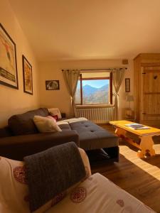 A bed or beds in a room at San Marco FARMHOUSE with a view.