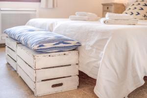 A bed or beds in a room at Finca El Clos