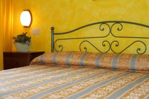 Cama o camas de una habitación en Hotel I Platani