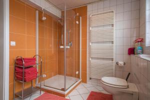 Ένα μπάνιο στο Ferienwohnung Steinhilber 1 +21 φωτογραφίες