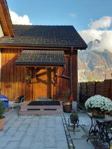Nespecifikovaný výhled na hory nebo výhled na hory při pohledu z bed and breakfast
