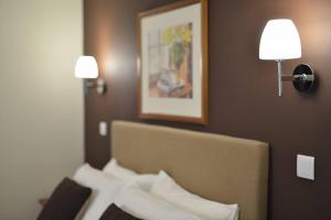Postel nebo postele na pokoji v ubytování Hotel Salgueiro