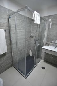 Koupelna v ubytování Hotel Salgueiro