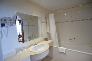 Koupelna v ubytování Hotel Salgueiro
