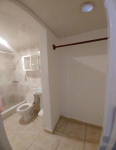 Koupelna v ubytování Hostal Magisterial Santo Domingo